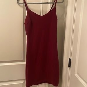 Red dress never worn size medium
